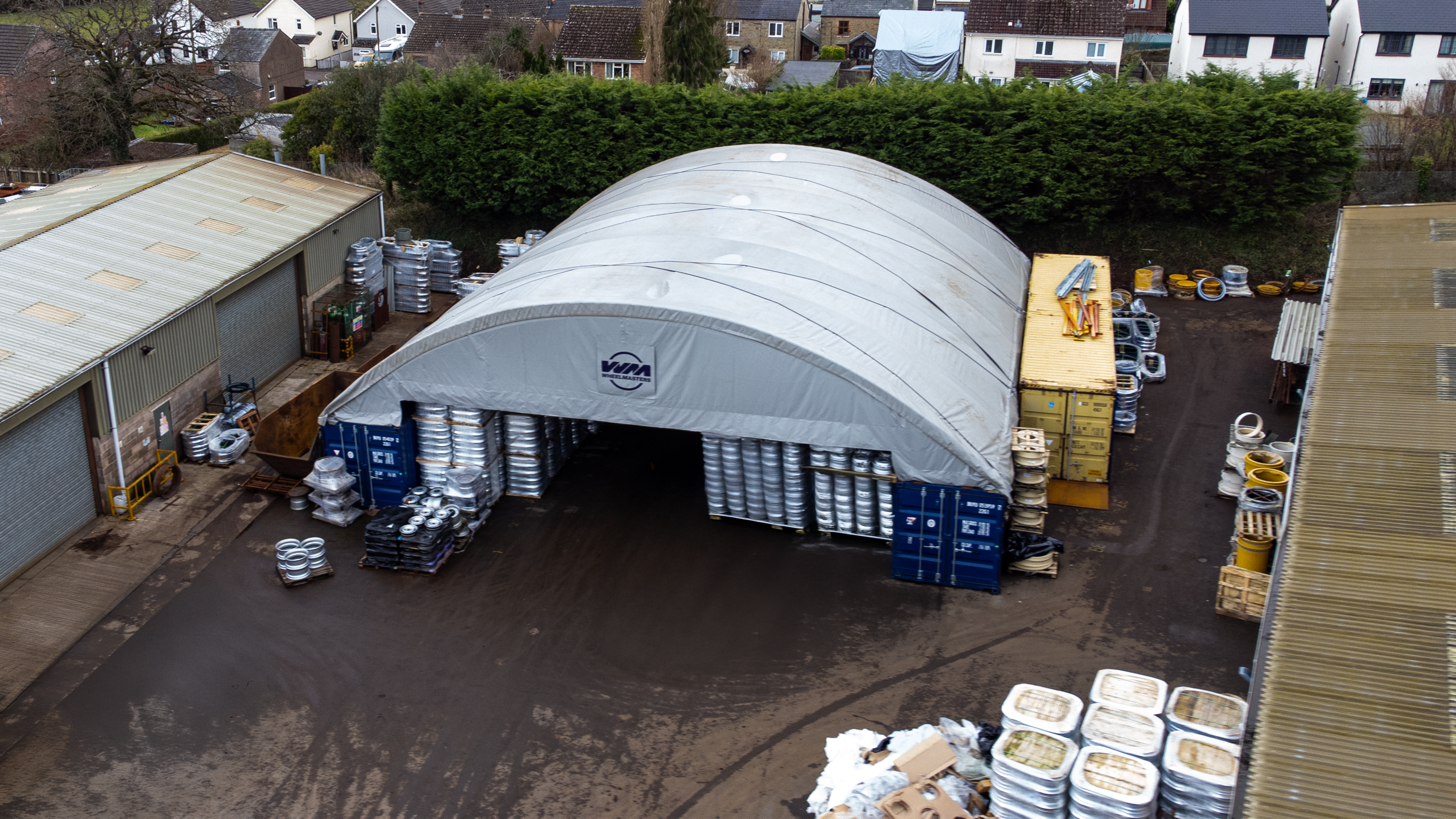 Storage That Works Twice — Covered Space and a Billboard in One