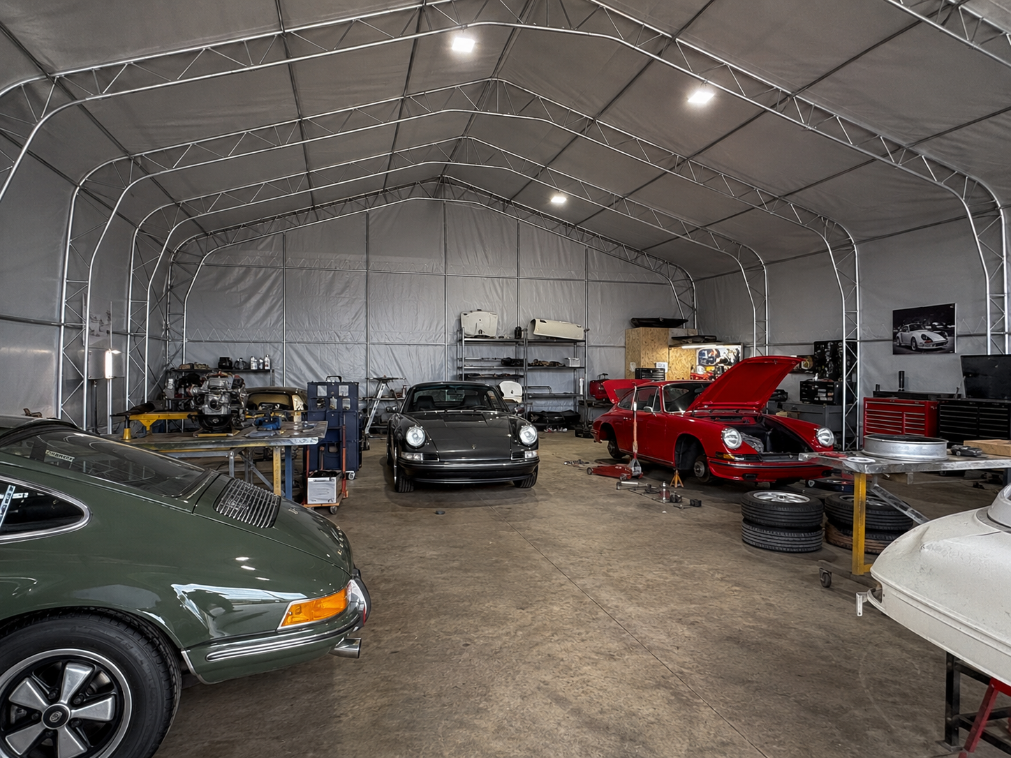 How Tuthill Porsche Enhanced Their Operations with a 30m x 15m x 7.3m Custom Storage Building