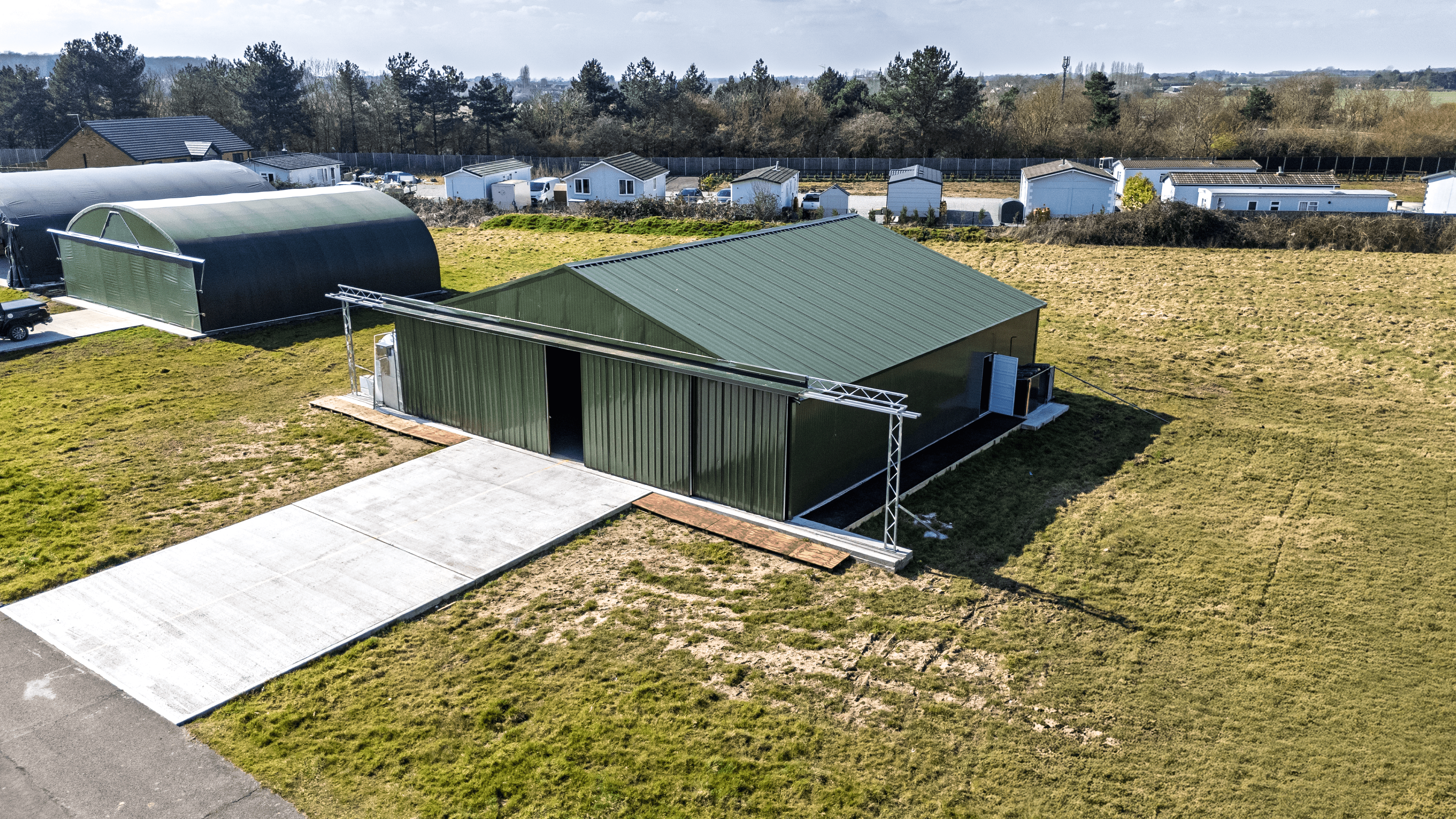 Steel Aircraft Hangar