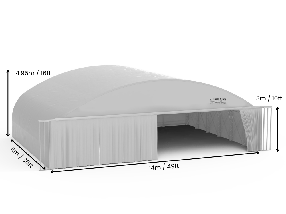Fabric Aircraft Hangar