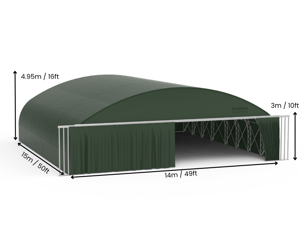 Fabric Aircraft Hangar