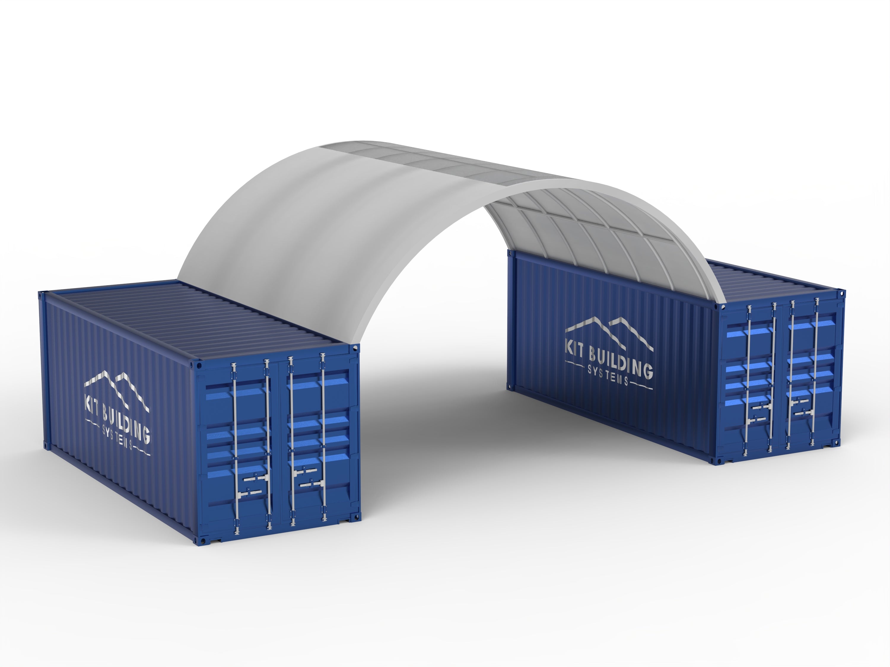 أغطية الحاويات - 20 قدم × 20 قدم × 6.5 قدم (6 م × 6 م × 2 م)