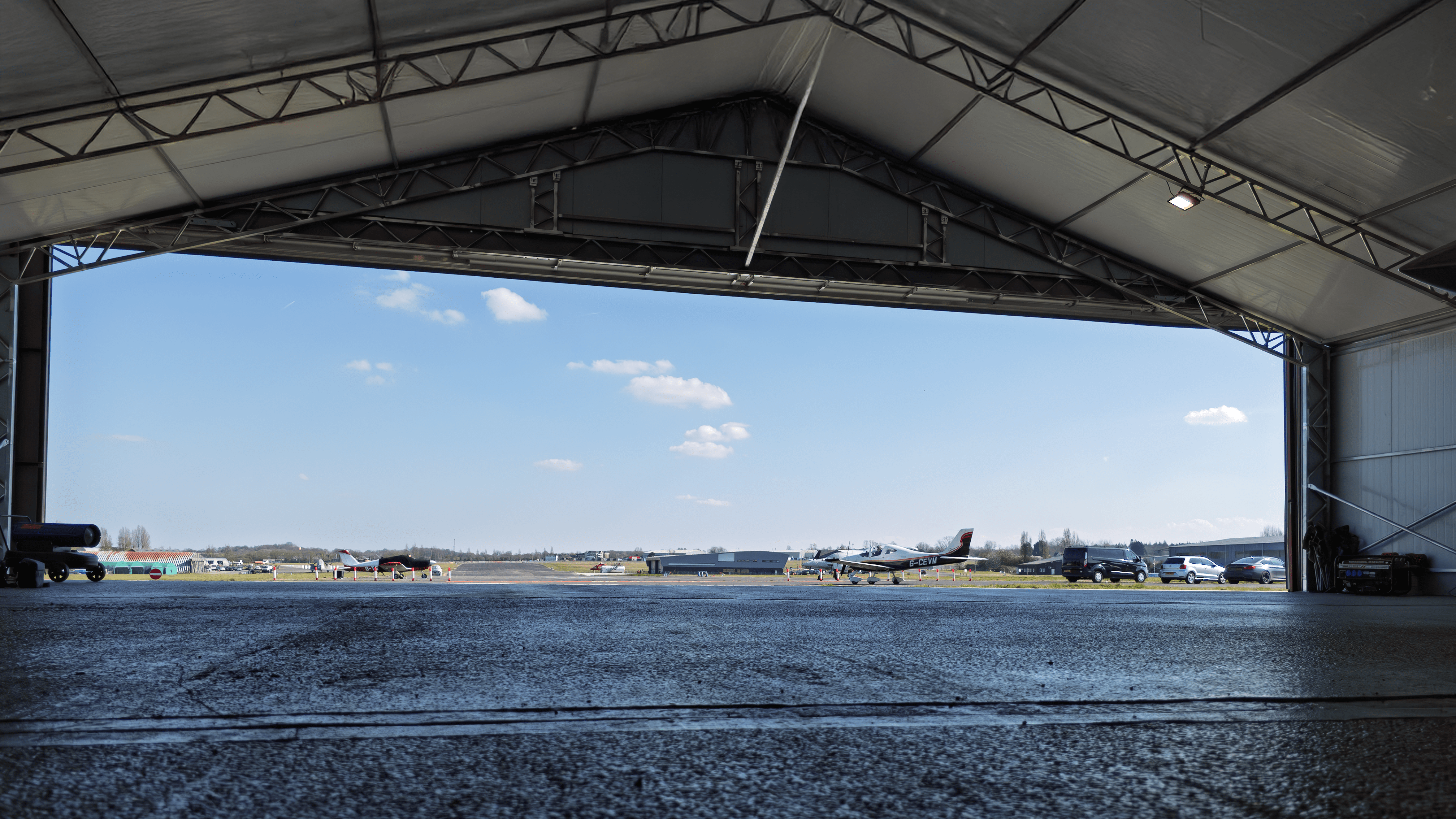 Steel Aircraft Hangar