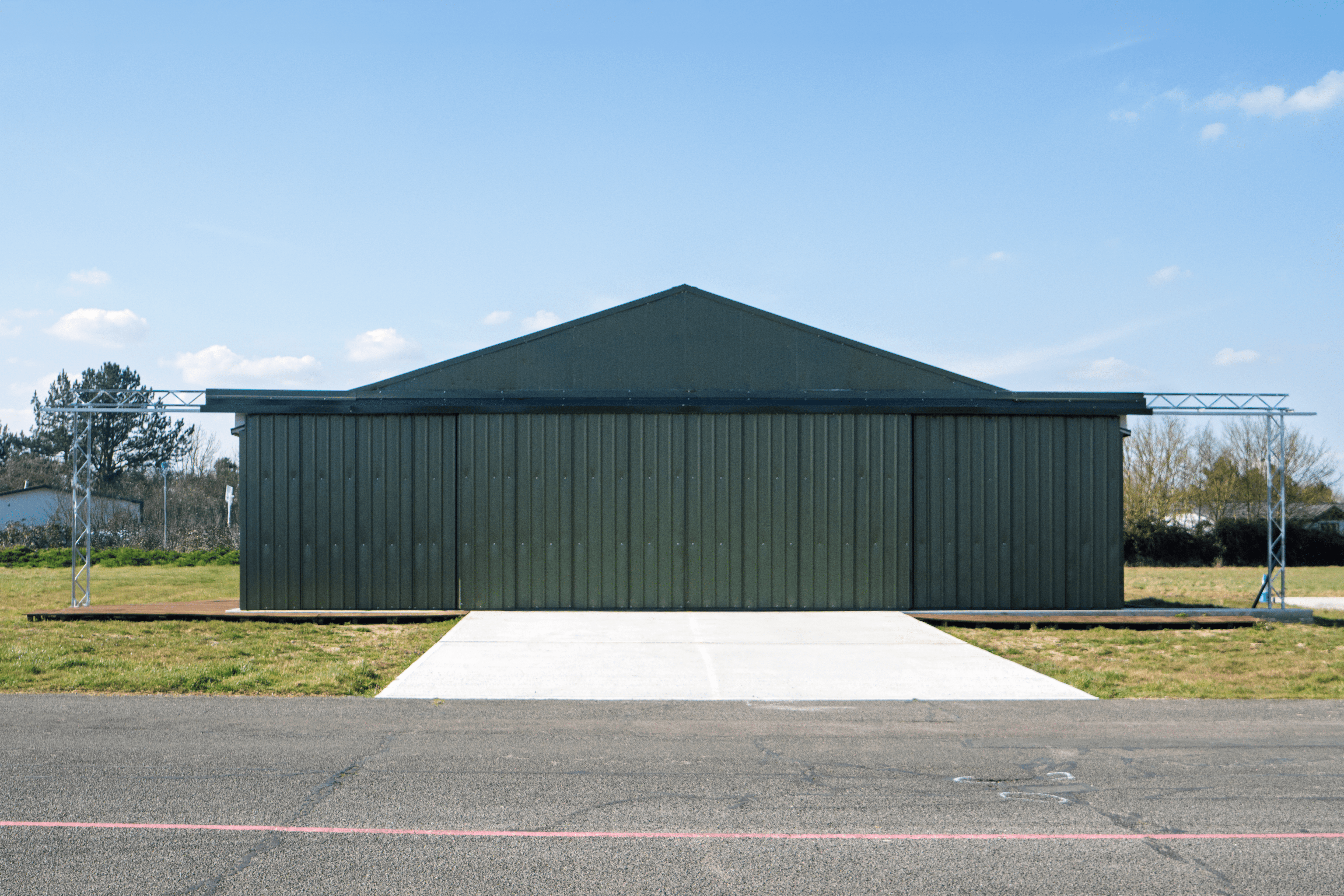Steel Aircraft Hangar