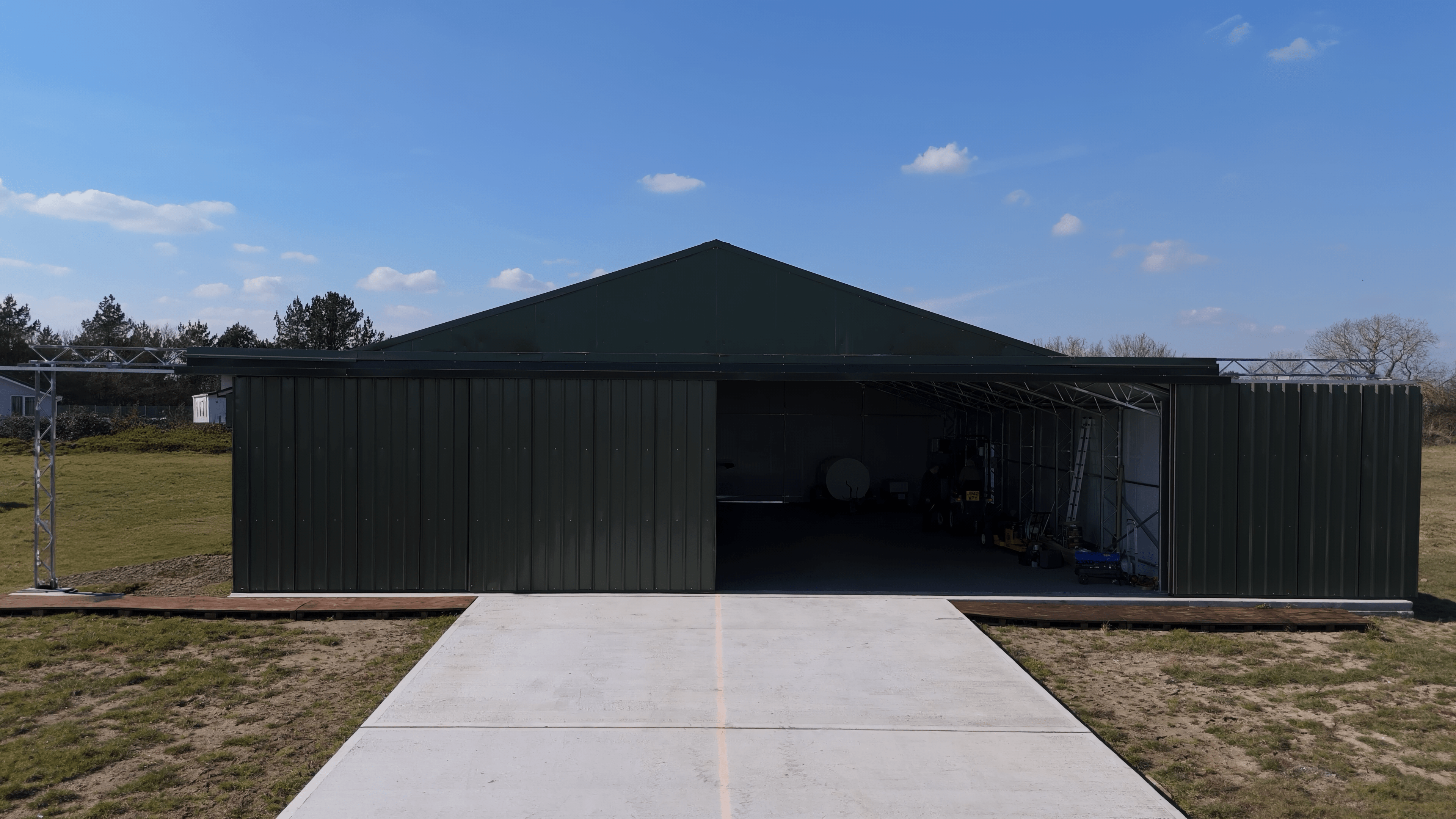 Steel Aircraft Hangar