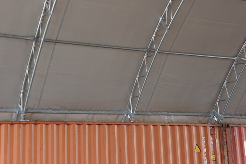 Container Shelter - 60ft x 80ft x 20ft (18m x 24.3m x 6m)