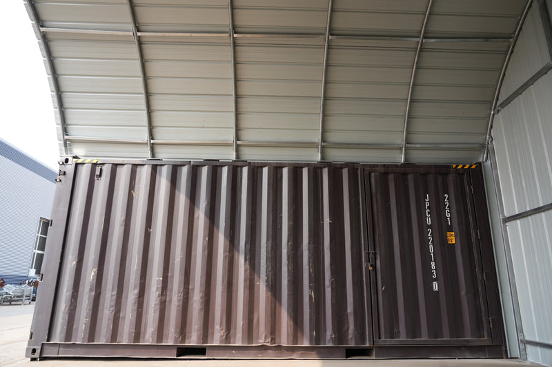 Steel Container Canopies - 33ft x 40ft x 12ft (10m x 12m x 3.6m)