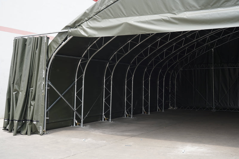 Aircraft Hangar | Green