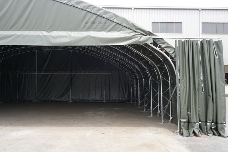 Aircraft Hangar | Green
