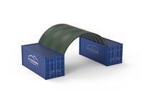 Container Canopies - 20ft x 20ft x 6.5ft (6m x 6m x 2m)